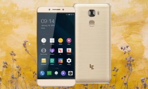 LeEco Le Pro3 with Yellow Wall Background