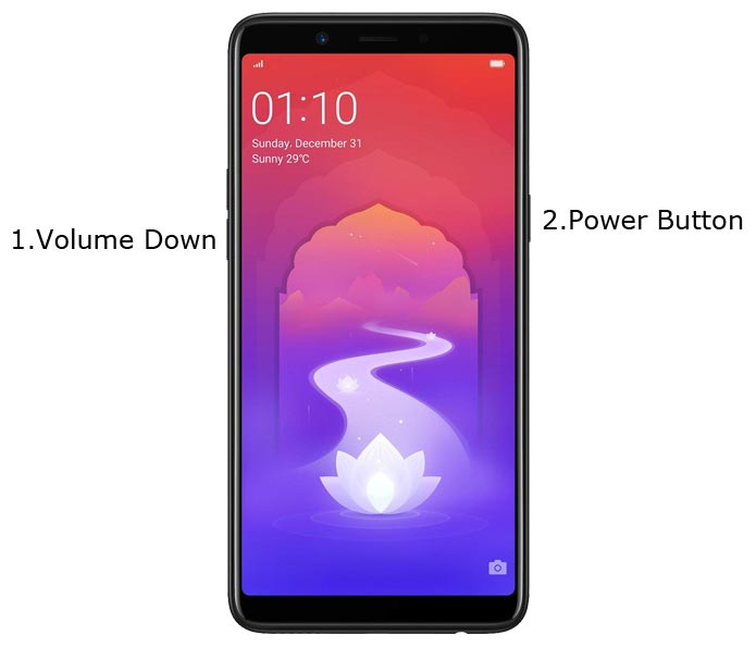 Oppo Realme 1 Recovery Mode
