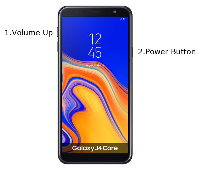 Samsung Galaxy J4 Core Recovery Mode