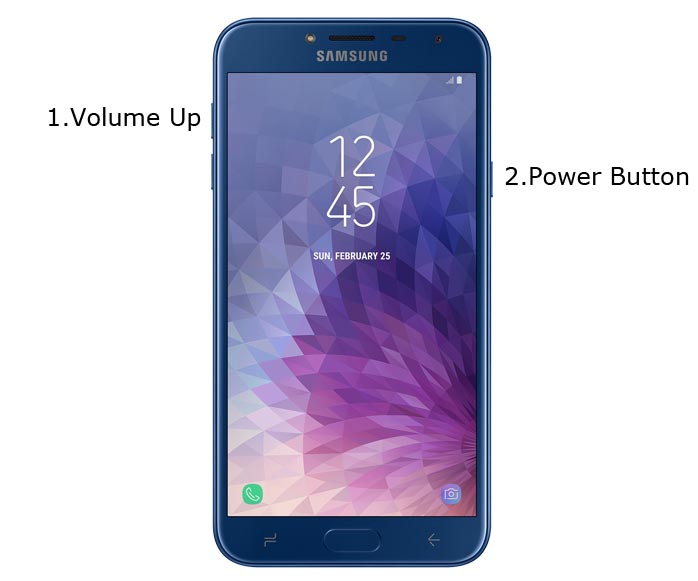 Samsung Galaxy J4 Recovery Mode