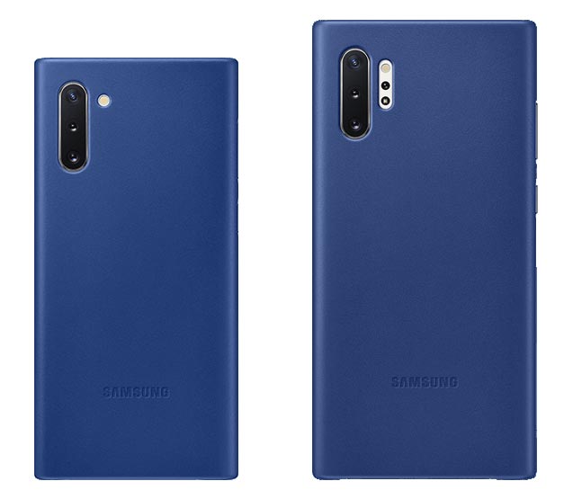 Samsung Galaxy Note 10 and 10 Plus Back Cameras