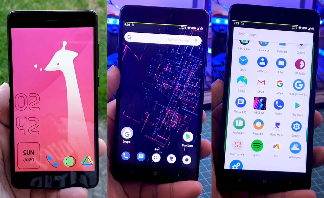 AOSP Extended ROM Screenshots