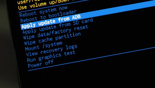 Apply Update From ADB Screenshot