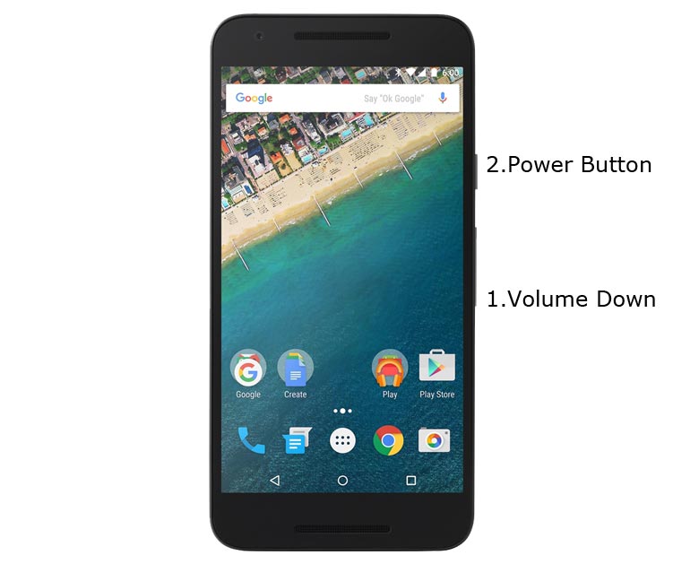 Google Nexus 5X Fastboot Mode