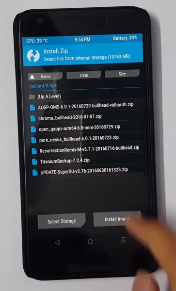 Google Nexus 5X TWRP Install