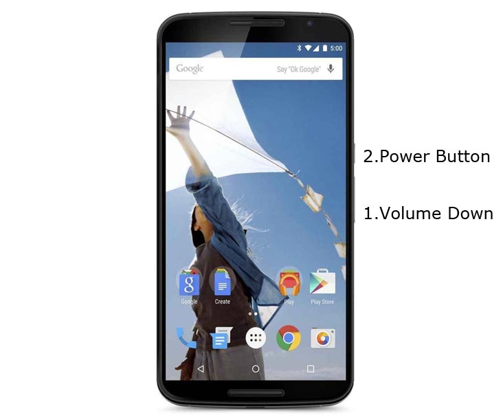 Google Nexus 6 Recovery Mode