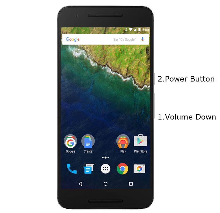 Google Nexus 6P Fastboot Mode