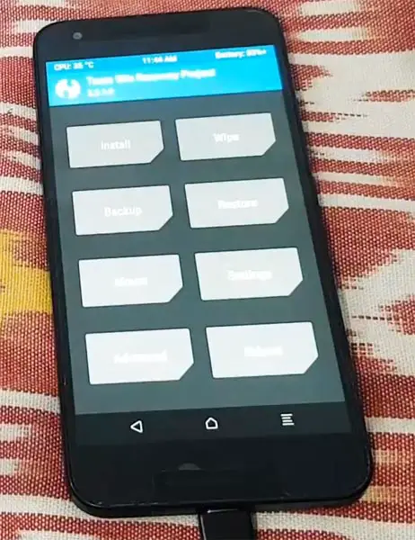 LG Nexus 5X TWRP