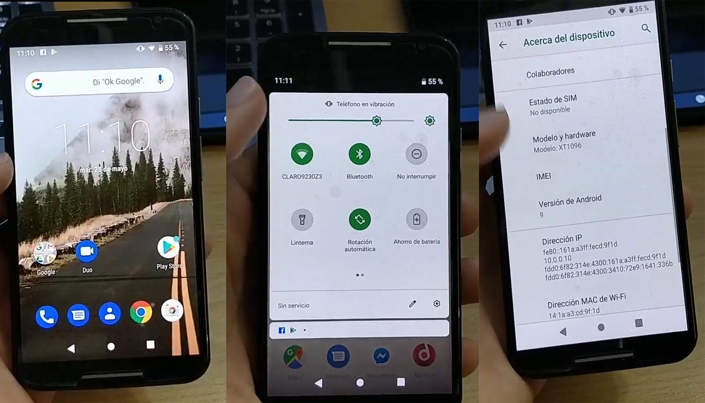 Moto X 2014 Lineage OS 16 Screenshots