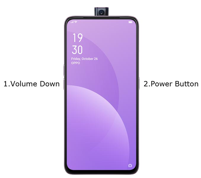 Oppo F11 Pro Recovery Mode