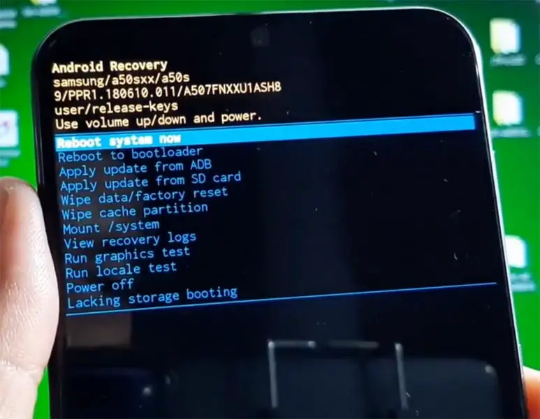 Samsung Galaxy A50s Stock Recovery