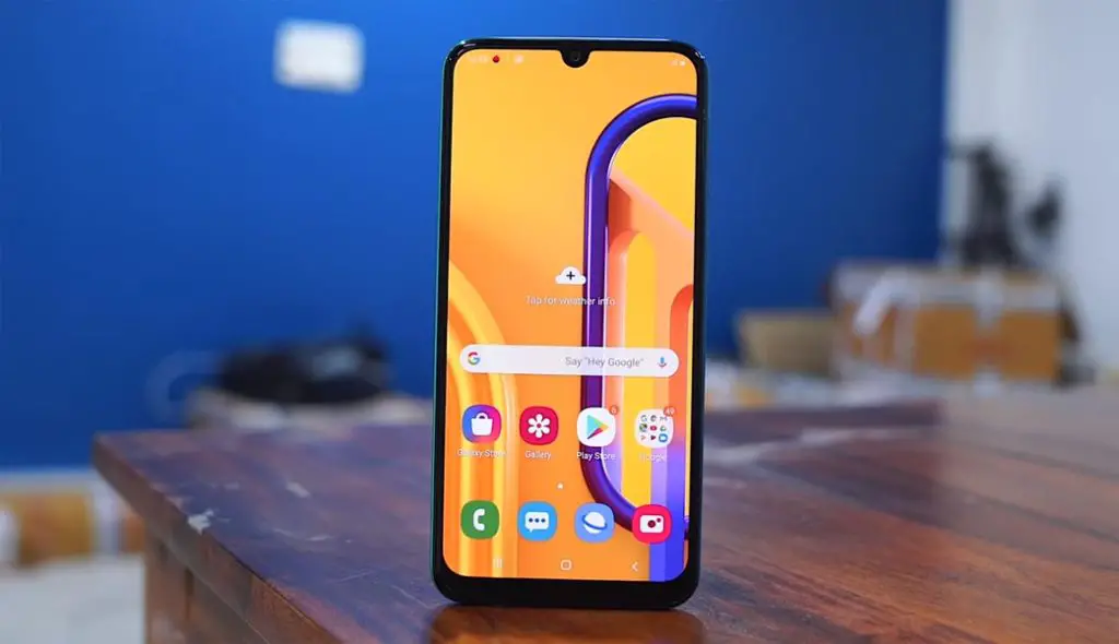 samsung m30 display