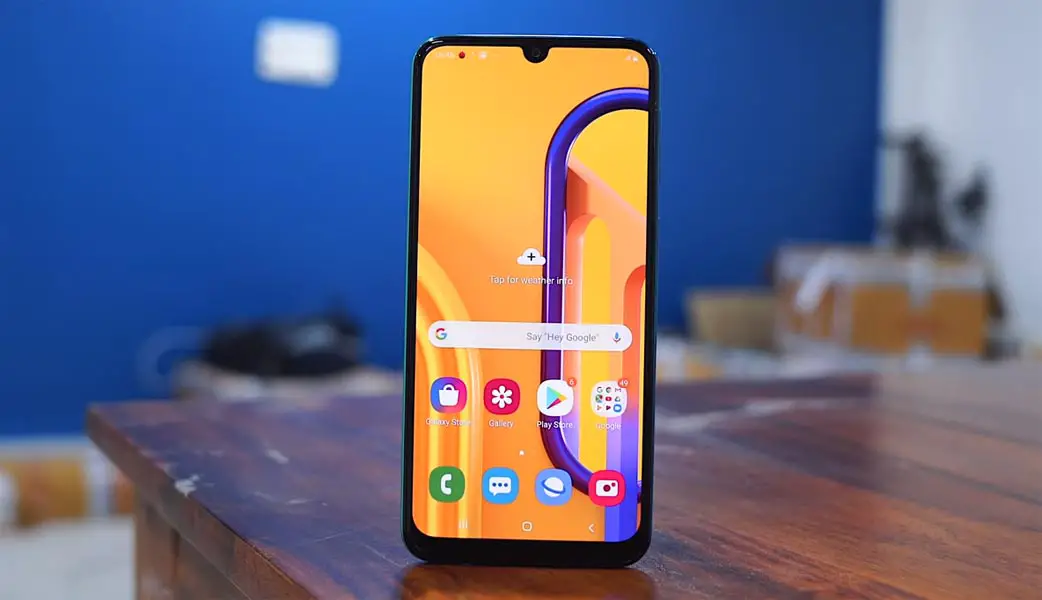 Samsung Galaxy M30s Display