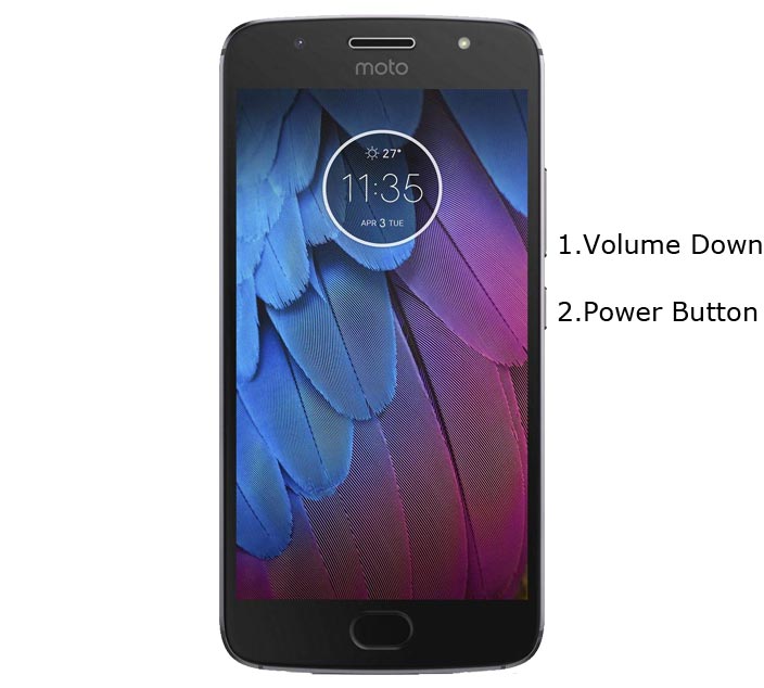 Moto G5S Fastboot Mode