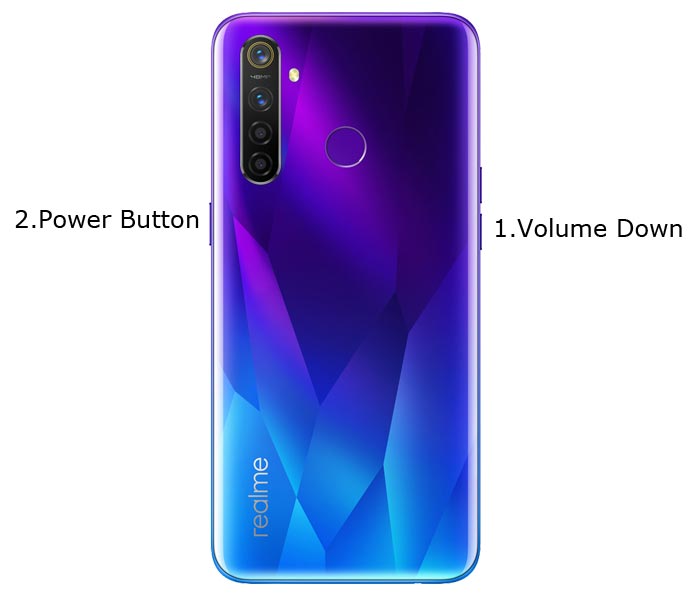 Realme 5 Pro Recovery mode