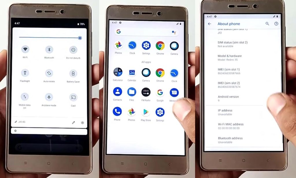 Install Xiaomi Redmi 3S/3X Pixel Experience Pie 9.0 Official ROM ...