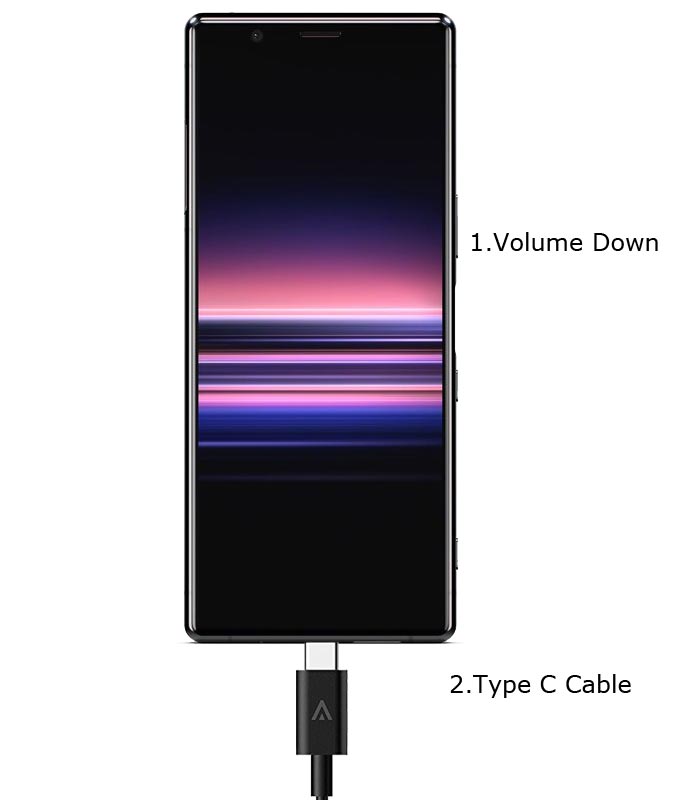 Sony Xperia 5 Fastboot Mode