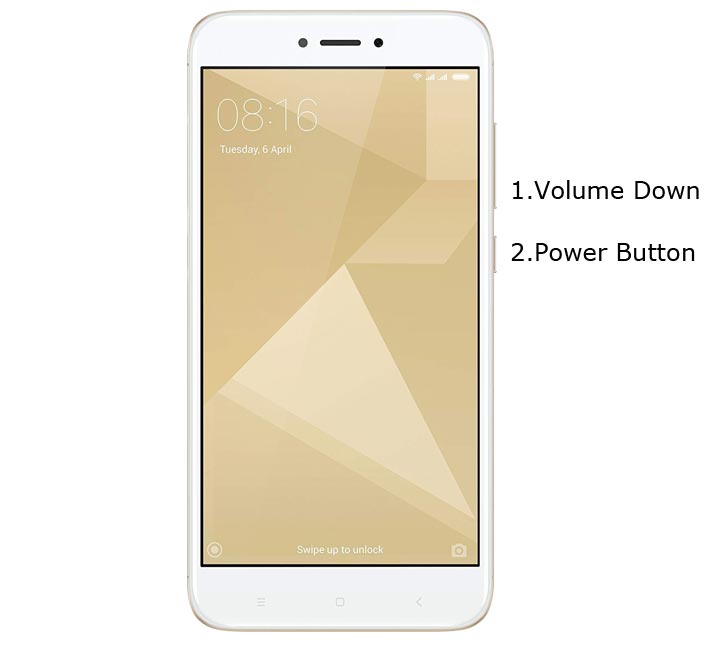 Xiaomi Redmi 4 Fastboot Mode