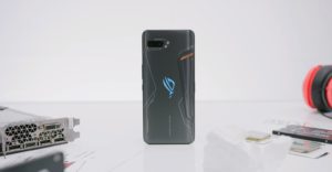 Asus ROG Phone 2 With Computer Graphics Card