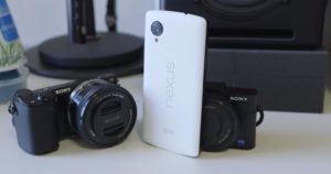 Google Nexus 5 With Sony Alpha Camera