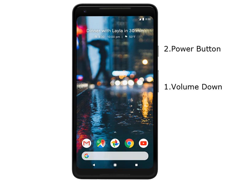 Google Pixel 2 XL Fastboot Mode