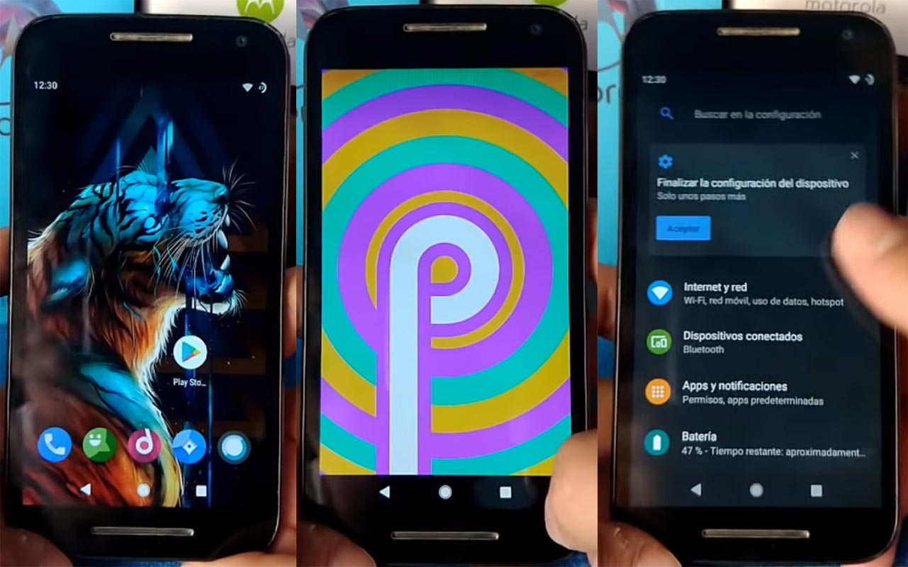 Pie crDroid Moto G3 2015 Screenshots