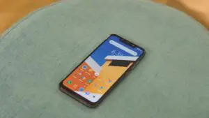 Pocophone F1 on the Light Green Couch