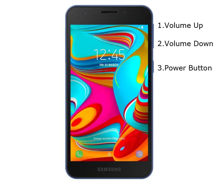 Bootloader Unlock Key Combination Samsung Galaxy A2 Core