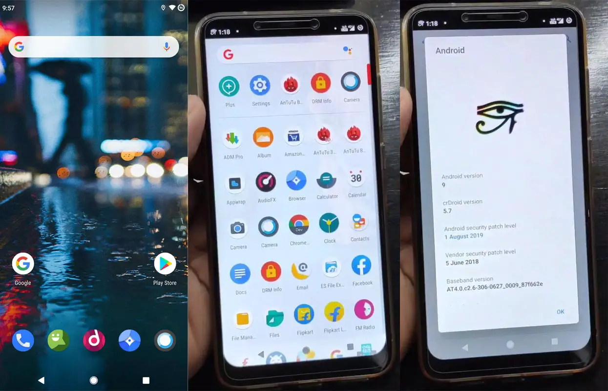 crDroid Pie ROM Pocophone F1 Screenshots