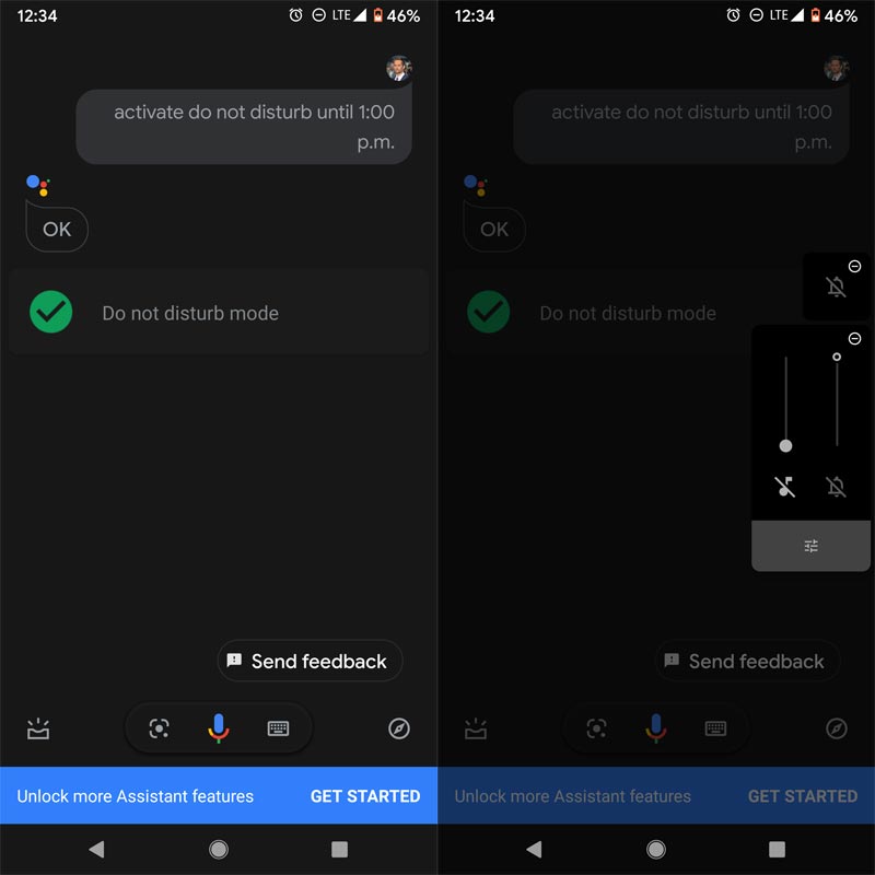 Activate DND Using Google Assistant