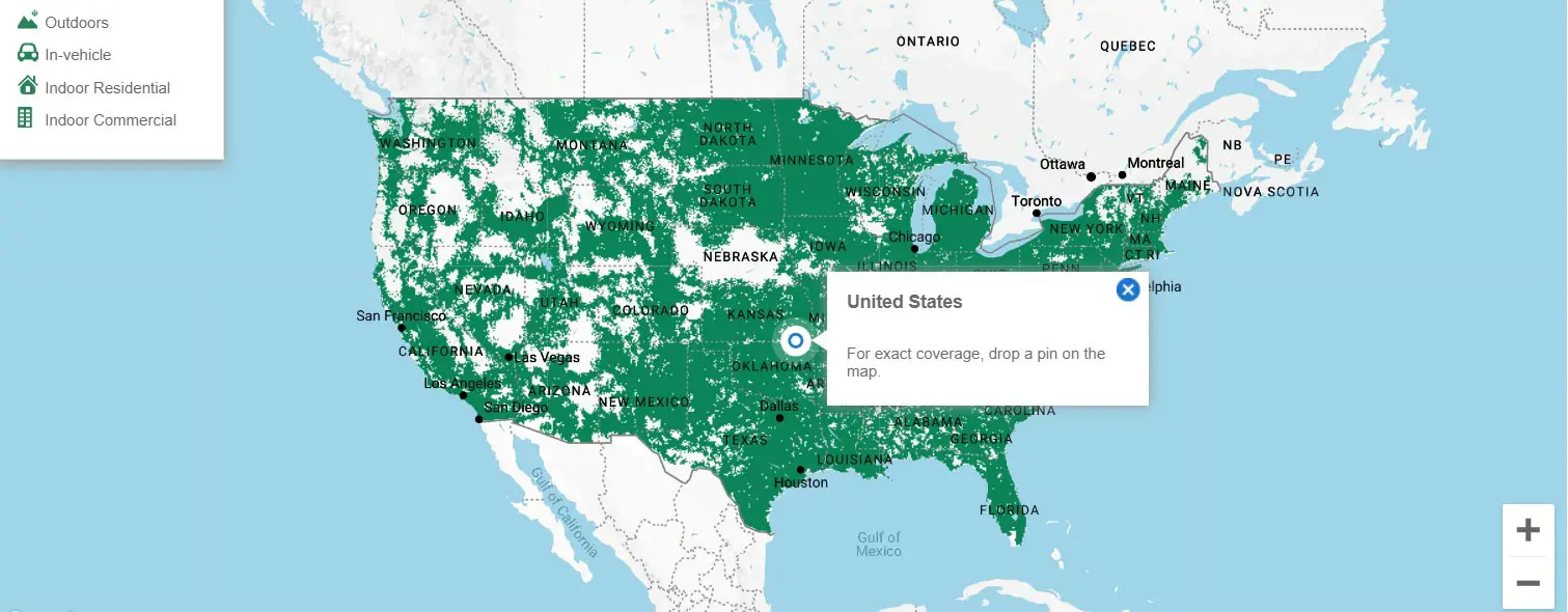 Coverage Area Mint Mobile