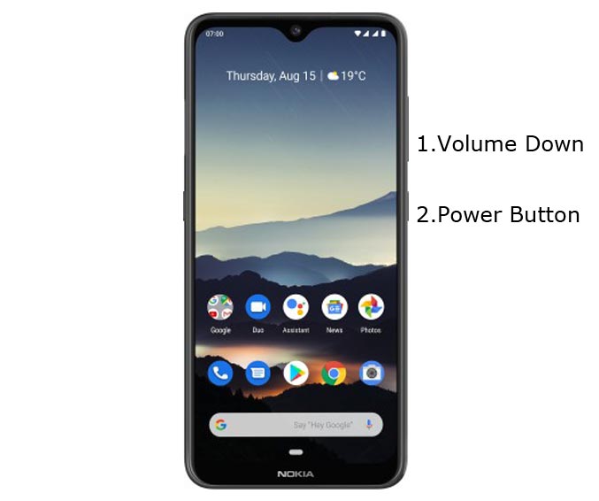 Nokia 7.2 Fastboot Mode