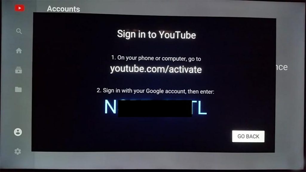 Sign in YouTube using Code on All Devices Android Infotech