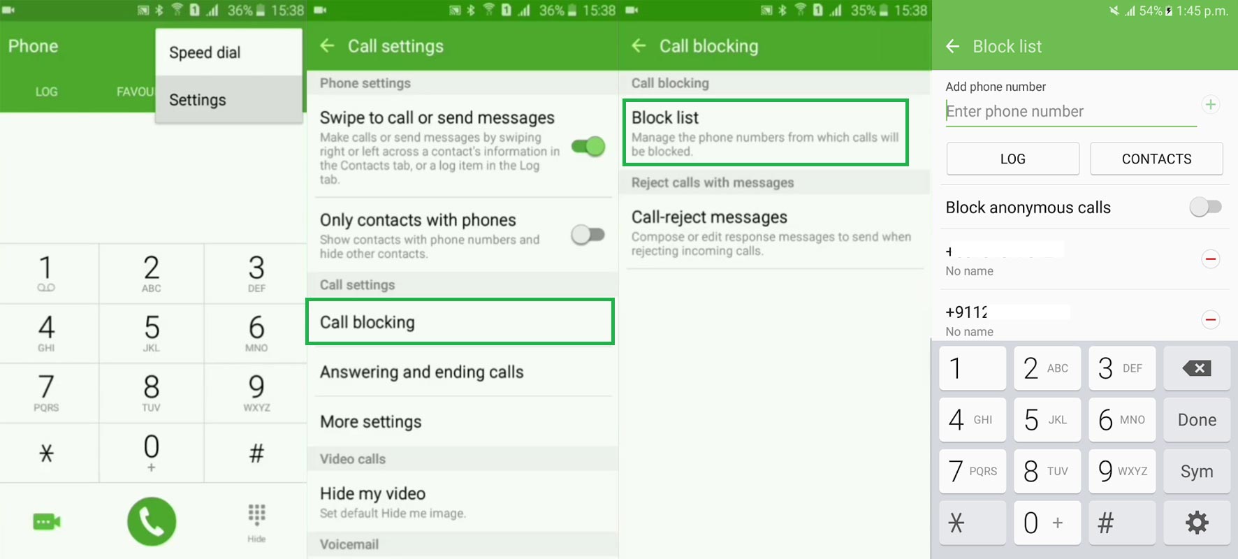 Ways to Block Phone Numbers in Android Mobiles - Android Infotech