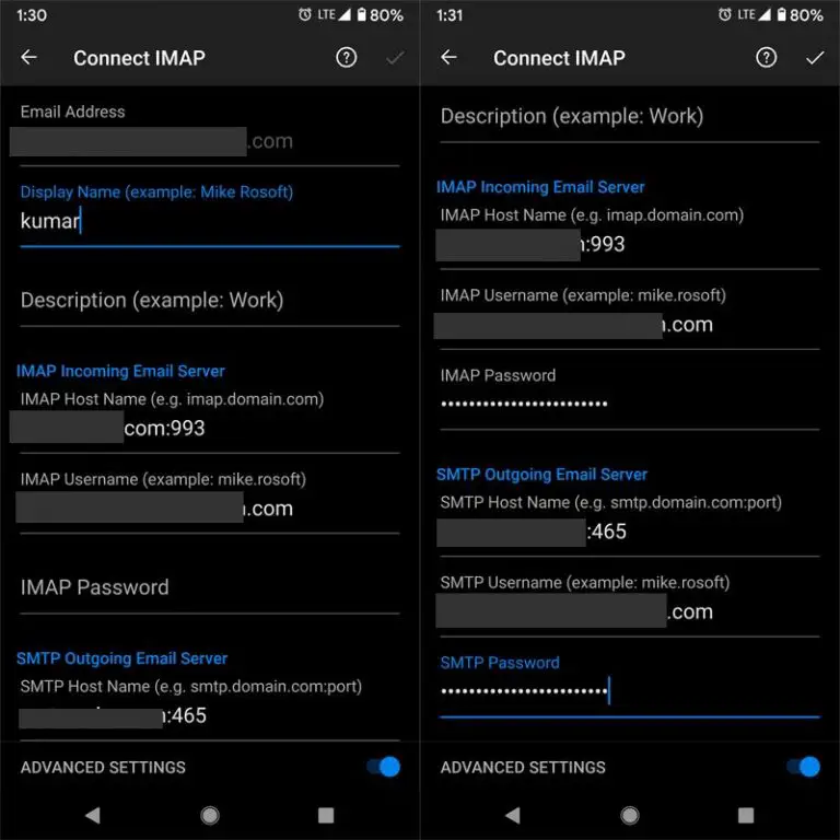 how do i setup my spectrum email on my android phone