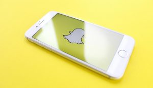 Snapchat App in iPhone