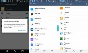 How to Fix Screen Overlay Detected in Android Mobiles? - Android ...