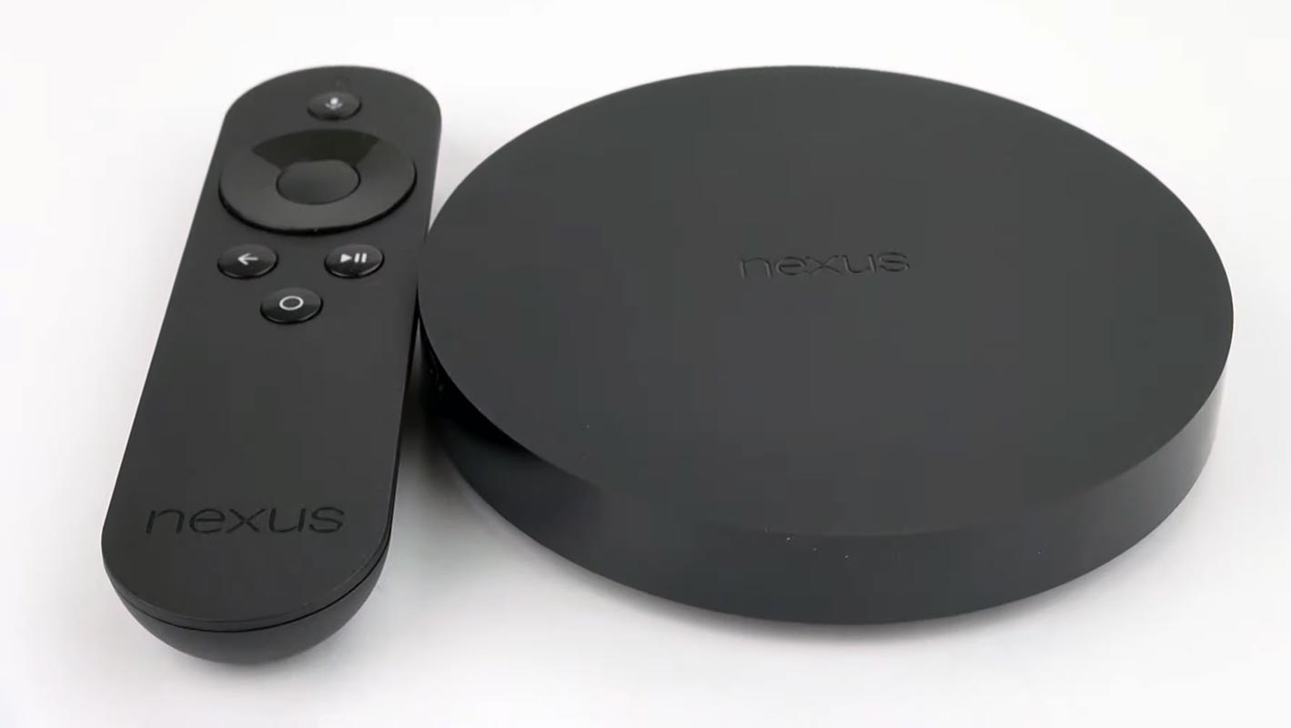 Nexus Player on the White Table