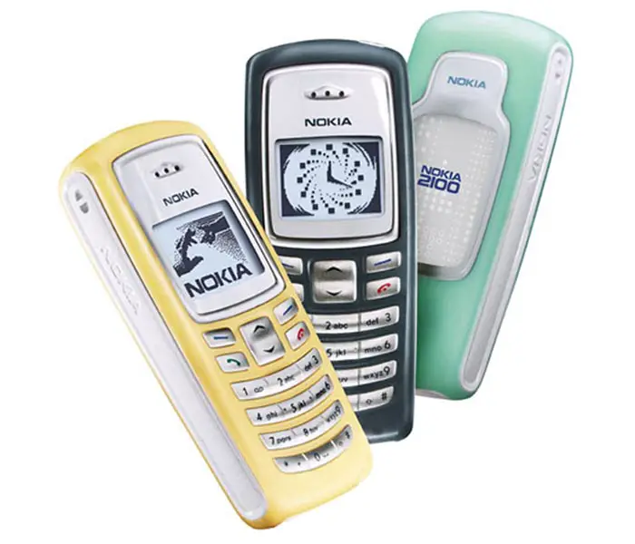 Nokia 2100 Multi color phones