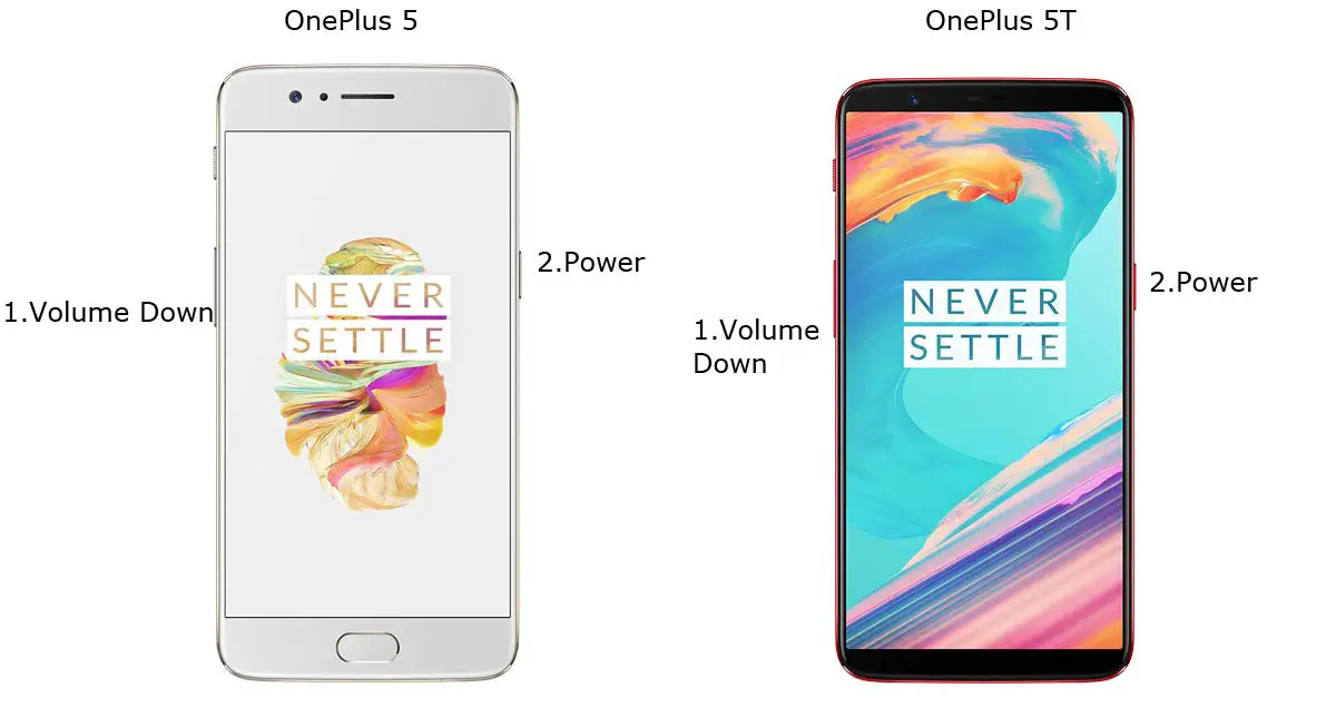 OnePlus 5 and 5T Recovery Mode