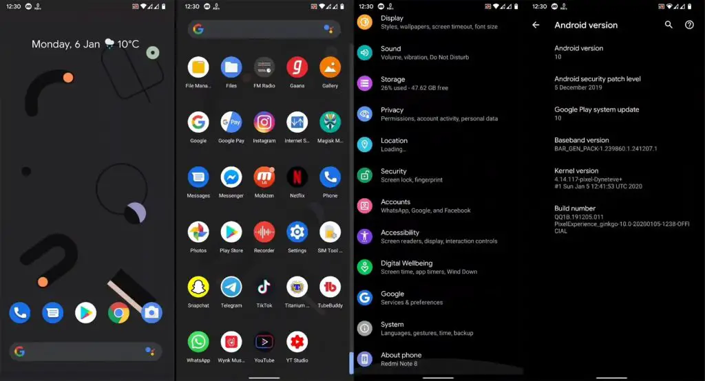 install pixel experience redmi note 8