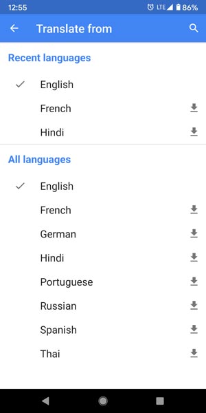 Google Translator Transcribe Supporting Languages