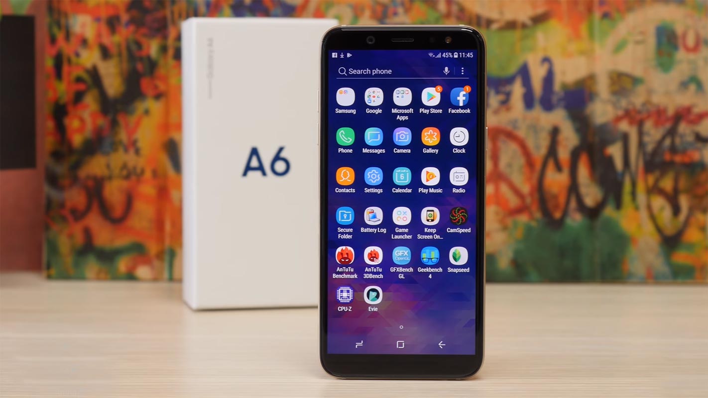 Samsung Galaxy A6 2018 With Retail Box