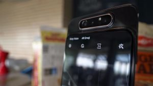 Samsung Galaxy A80 Camera App with Selfe Camera