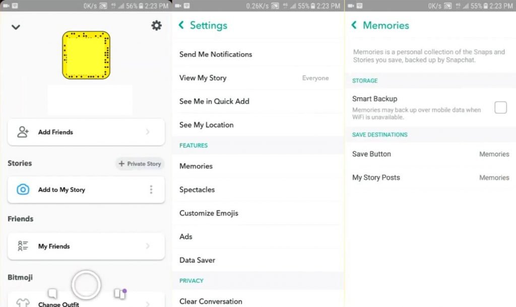 Save Snapchat Videos in Android Mobiles and iOS Android Infotech