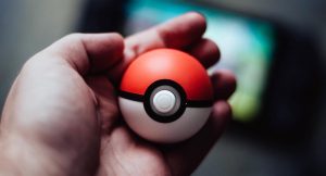Pokeball Toy in Hand