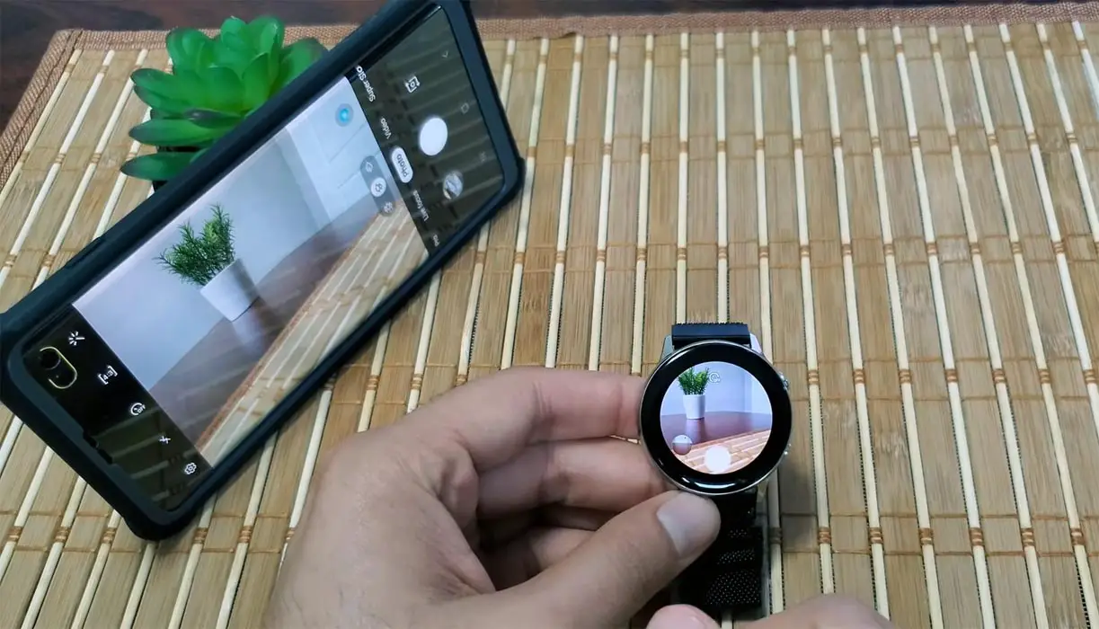 Take Photos using Galaxy Watch