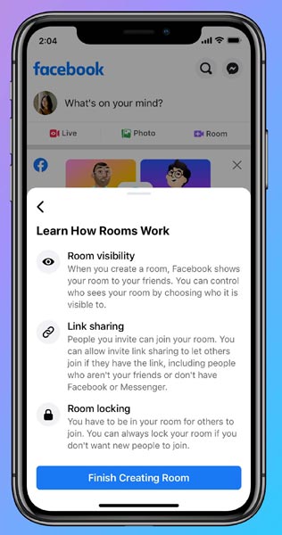 Room Control Facebook Messenger