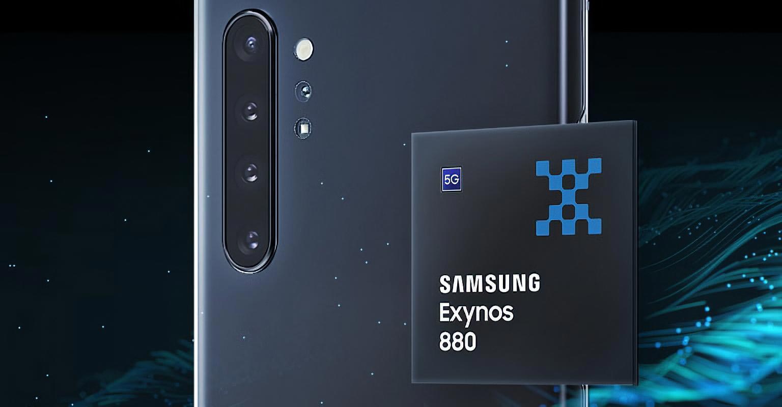 Samsung Exynos 880 Processor With Mobile Rear Camera