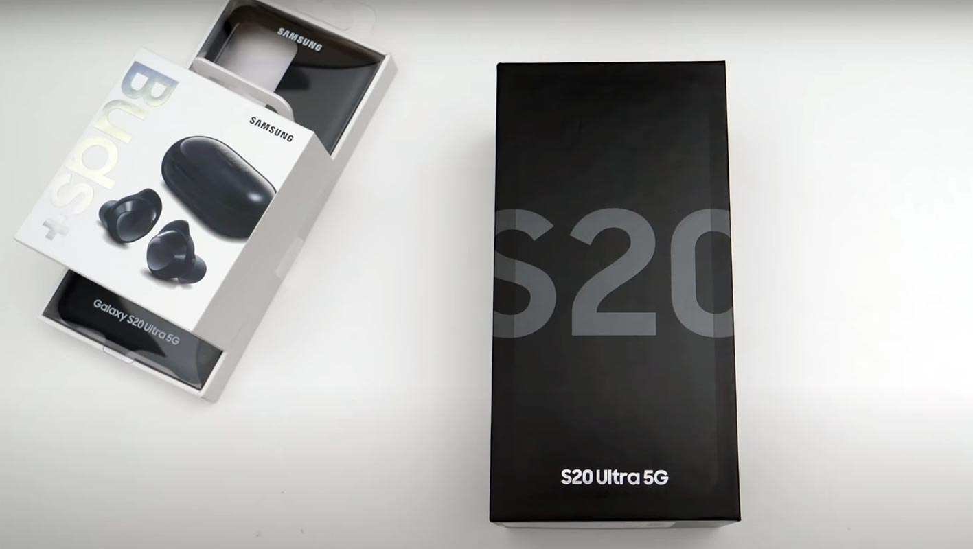 Samsung Galaxy S20 5G Ultra With Retail Box